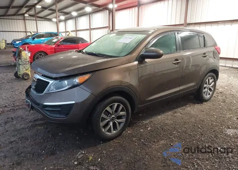 2014 Kia Sportage Lx from USA, damaged, VIN KNDPB3AC4E7596635